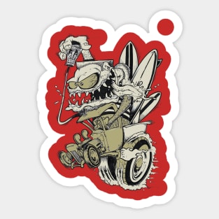 Classic Rat Fink Sticker